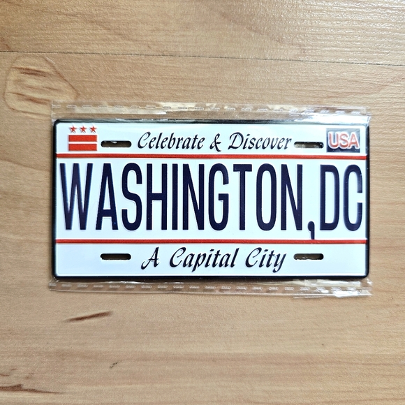 Unbranded Other - NWOT Magnet Souvenir License Plate Washington DC